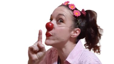 Photo de l'animatrice de l'atelier Clown-Impro
