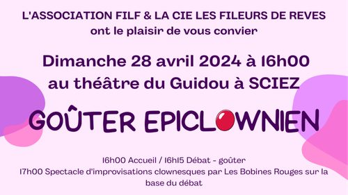 Affiche du Goûter Épiclownien