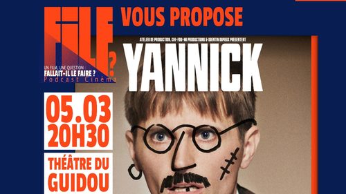 Affiche de la projection-débat autour du film Yannick